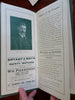 London Hippodrome Theatre Program 1911 illustrated booklet w/ admission ticket