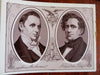 U.S. Presidents Souvenir Portrait Album c. 1885 Cleveland Washington Lincoln