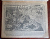 Barker's Illustrated Almanac 1899 color pictorial cartoon farmer's guide