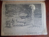 Barker's Illustrated Almanac 1899 color pictorial cartoon farmer's guide