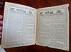 Barker's Illustrated Almanac 1899 color pictorial cartoon farmer's guide