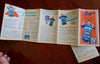 Clorox Bleach Advertising Lot x 2 Illustrated User Guide Pamphlets