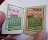 Oakley's Queen Soap Miniature Pocket Calendar 1887 product promotional booklet