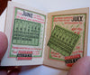 Oakley's Queen Soap Miniature Pocket Calendar 1887 product promotional booklet