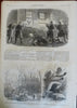 Newport News Battery Burnside Harper's Civil War newspaper 1862 complete issue