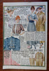 W & H Walker Co. Summer Sale Mail Order Catalog c. 1916 illustrated rare fun!