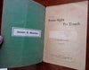 Sight to Touch Typewriting Instruction Manual 1904 Kennedy secretary booklet