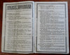 United Cigar Stores Premium Catalog 1916 Home Goods Rings Silverware booklet