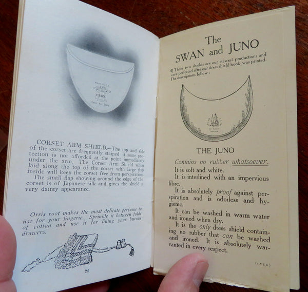 Dress Shield Book Vintage Ad 1904 I.B. Kleinert illustrated promo book –  Brian DiMambro