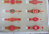 Cigar Labels samples sheet c. 1890's Advertising Logos 36 examples