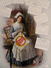Necco Sweets Candy Advertising Calendar 1907 sewing woman cat & yarn promo