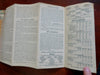 Brig Switzerland Excursions Tourist Info c. 1890's illustrated brochure w/ maps