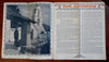 California Picture Book Travel Guide 1925 illustrated tourist brochure w/ map
