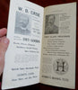 Maynard Massachusetts Merchant's Week 1900 Official Souvenir Program