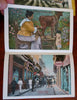 Cuba Travel Ephemera 1890-1930 Lot x 4 Souvenir Albums Street Scenes Landscapes