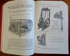 Brackett & Shaw Catalogue water heat power light c. 1890's Somersworth NH rare