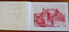 France Chateaux of the Loire Valley Castle 1950's souvenir 3-D book w/ glasses