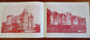 France Chateaux of the Loire Valley Castle 1950's souvenir 3-D book w/ glasses