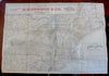Agricultural Equipment Advertising map 1894 D.M. Osbourne merchant brochure