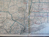 Agricultural Equipment Advertising map 1894 D.M. Osbourne merchant brochure