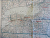 Agricultural Equipment Advertising map 1894 D.M. Osbourne merchant brochure