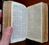 Book of Common Prayer Church of England Psalter 1821 lovely pocket leather book