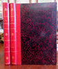 Scientific Review Arts France Inventions 1901 Illustrated 2 vol. leather set