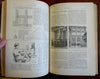 Scientific Review Arts France Inventions 1901 Illustrated 2 vol. leather set