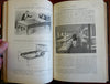 Scientific Review Arts France Inventions 1901 Illustrated 2 vol. leather set