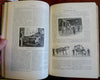 Scientific Review Arts France Inventions 1901 Illustrated 2 vol. leather set