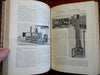 Scientific Review Arts France Inventions 1901 Illustrated 2 vol. leather set