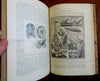 Scientific Review Arts France Inventions 1901 Illustrated 2 vol. leather set