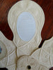 Novelty Fan Book Love Poem Flowers Valentine c. 1860's embossed pocket gift item