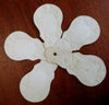 Novelty Fan Book Love Poem Flowers Valentine c. 1860's embossed pocket gift item