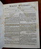 William the Conqueror map Ireland England Allgemeine Zeitung 1789 German newsppr