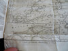 Nelson v. Napoleon Nile Battle map in Allgemeine Zeitung 1798 German rare book
