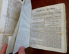 Nelson v. Napoleon Nile Battle map in Allgemeine Zeitung 1798 German rare book