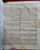 Nelson v. Napoleon Nile Battle map in Allgemeine Zeitung 1798 German rare book