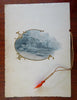 Soule Public School Vermont Franklin Co. 1906 illustrated souvenir keepsake