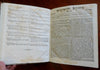 Medical smallpox vaccination color plate 1801 Allgemeine Zeitung German book