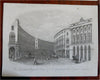 London British Buildings Whitehall Parliament Westminster 1860's Lot x 12 prints