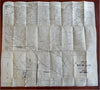 Newark New Jersey Indexed Street Plan Subway Lines Bus Routes 1939 pocket map