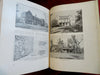 House & Garden Magazine 1904 Complete Year's Run 12 Issues 2 vol. leather set
