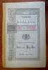 Utrecht Netherlands Travel Guide c. 1900 illustrated tourist info book w/ map