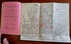 Utrecht Holland Netherlands Tourist Info c1900 illustrated tourist guide w/ maps