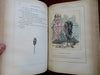 Les Parisiennes French French Humorous Scenes 1879 leather color plate book