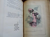 Les Parisiennes French French Humorous Scenes 1879 leather color plate book