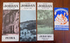 Lot x 4 Holy Land Israel Palestine Jorden c. 1940-60's illustrated brochures