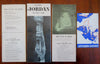Lot x 4 Holy Land Israel Palestine Jorden c. 1940-60's illustrated brochures