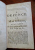 Jean de la Bruyere French Philosopher Collected Works 1713 Rowe leather 2 v. set